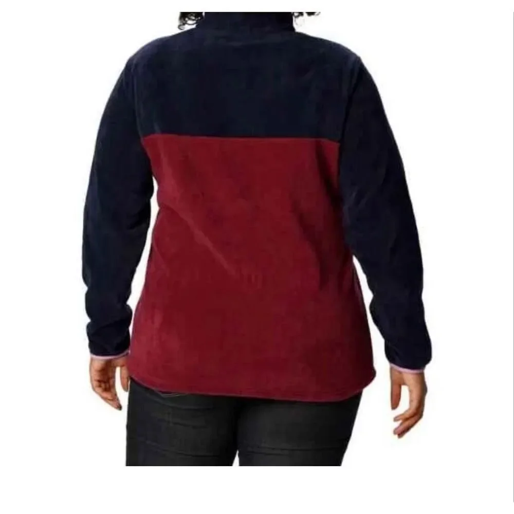Columbia women's Benton Springs Half Snap Fleece - size L